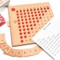 Kids Toys Montessori Mathematics Teaching Materials Early Educational Wooden Colorful