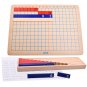 Kids Toys Montessori Mathematics Teaching Materials Early Educational Wooden Colorful