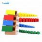 Baby Toy Learning Educational Toys Knobless Cylinders Montessori Wooden