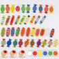 Wooden Board Game Memory Chess Matching Game Find Candy Shape Color Matching