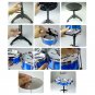 Children Musical Instrument Toy 5 Drums Simulation Jazz Drum Kit with Drumsticks