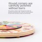 Wooden Math Toys Two Sides Multiplication Turntable Game Kids Homeschool