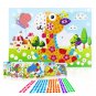 2/4/6pcs DIY Diamond Stickers Handmade Crystal Paste Painting Puzzle Toys Child