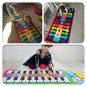 Kids Musical Piano Mat Duet Keyboard Play Mat 20 Keys Floor Piano