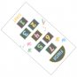 Lattice Floor Sticker Floor Vision Educational Game Sticker Kid Room Funny Number Decals