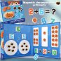 Math Learning Tools For Kids Montessori Counting Game Teaching Aids Magnetic Puzzle