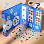 Math Learning Tools For Kids Montessori Counting Game Teaching Aids Magnetic Puzzle
