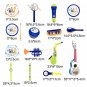 Montessori Infant Playing Musical Instrument Toy Plastic Abs Multicolor Rod Bell
