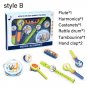 Montessori Infant Playing Musical Instrument Toy Plastic Abs Multicolor Rod Bell