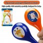 Montessori Infant Playing Musical Instrument Toy Plastic Abs Multicolor Rod Bell