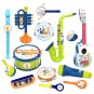 Montessori Infant Playing Musical Instrument Toy Plastic Abs Multicolor Rod Bell