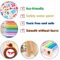 Wooden Abacus Educational Math Toy Children Rainbow Counting Beads Numbers