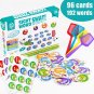 Sight Words Swat Word Cards Kids English Learning Enlightenment Game Educational Montessori