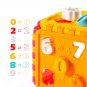 Montessori Game Baby Activity Cube Shape Match Sorter Box Color Number Clock Math