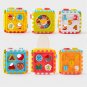 Montessori Game Baby Activity Cube Shape Match Sorter Box Color Number Clock Math