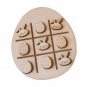 Wooden Easter Toys Game Board Educational Toy Party Decor Family Game Cute