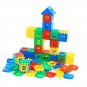 50pcs Montessori Baby Building Block Paradise House Spell Puzzle Building Block