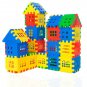 50pcs Montessori Baby Building Block Paradise House Spell Puzzle Building Block