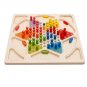 Wooden Play Set Chinese Checkers Flying Chess toys for Children And
