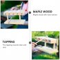 Ring Kids Toys Percussion Instrument Rhythm Block Musical Plaything Maple Baby Wooden