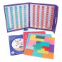 Wooden Math Toys with Basic Puzzle Hundred Board Number Toy 1-100 Digital for Kids