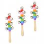 Music Bell Kid Handbell Kids Toy Educational Shaking Baby Instrument Wooden