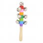 Music Bell Kid Handbell Kids Toy Educational Shaking Baby Instrument Wooden