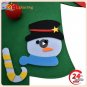 Felt Christmas Tree Kids DIY Merry Decor For Home Christmas Ornaments Xmas Gifts