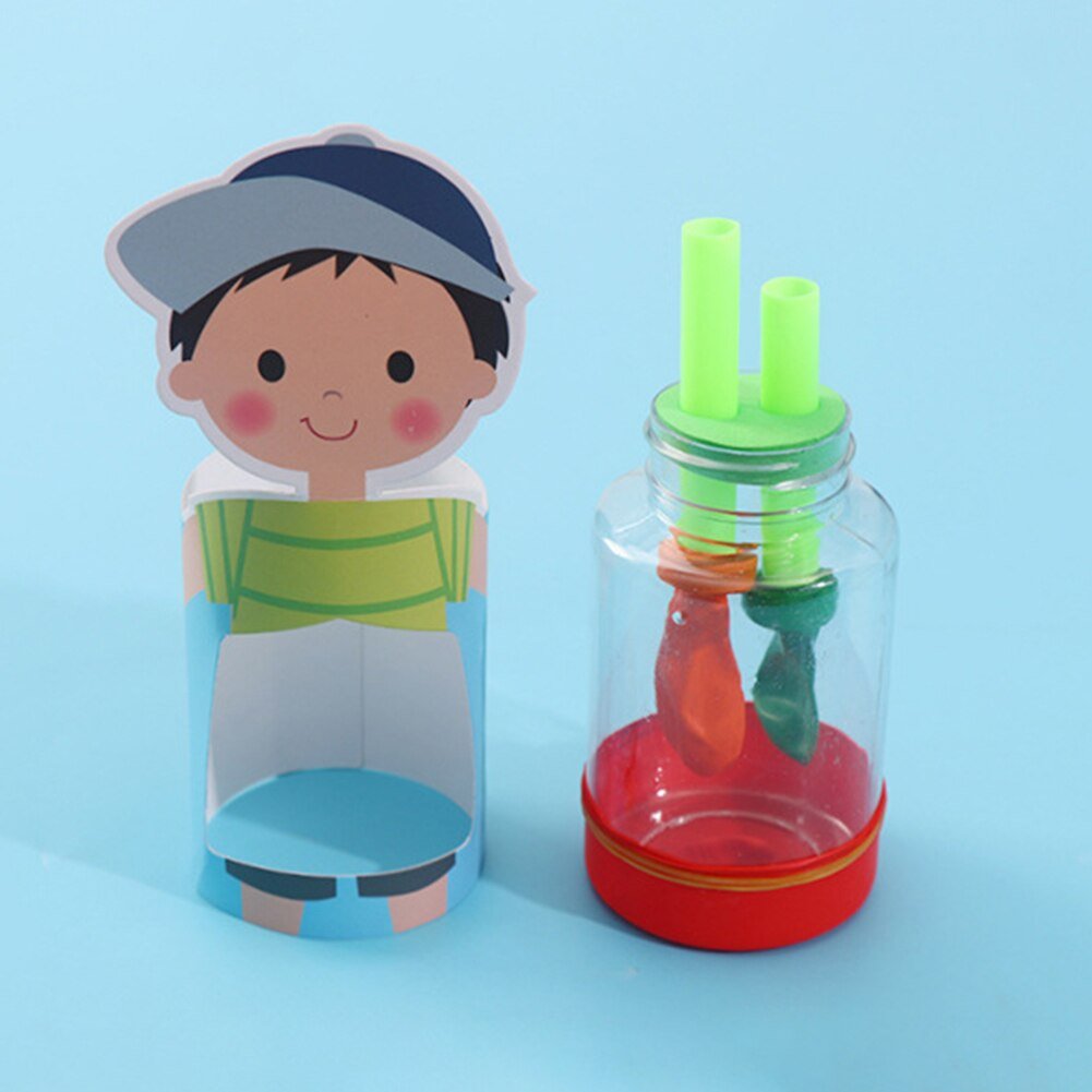 Simulation Creative DIY Lung Breath Model Materials Kit Scientific Production Toys