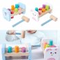 Wooden Pounding Educational Activity Toys for Ages 3+ Kids