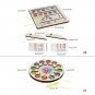 Hand-Eye Coordination Toy Maze Game Calculates Magnetic Moving Bead Toy