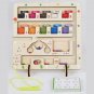 Hand-Eye Coordination Toy Maze Game Calculates Magnetic Moving Bead Toy
