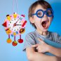 Diy Clock Toy for Kids Development Toys Children's Diy Non-woven Clock Toy