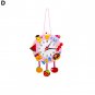 Diy Clock Toy for Kids Development Toys Children's Diy Non-woven Clock Toy