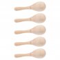 10 Pcs Wooden Toys Educational Hammer Tool DIY Painted Sand Hammers Playthings