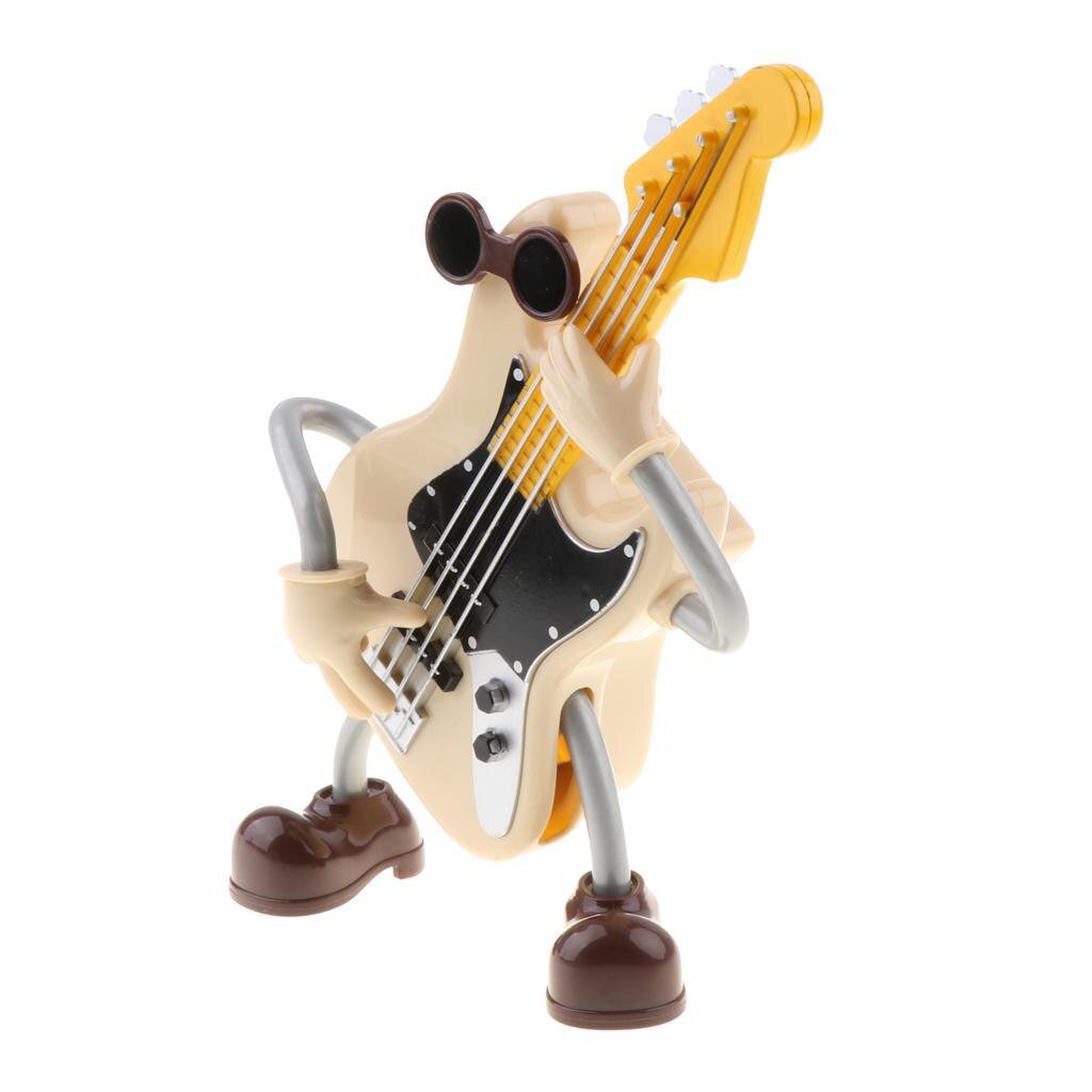 Novel Clockwork Guitar Music Decor Birthday Christmas Gift