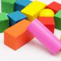 Montessori Math Toys Colorful Wooden Geometric Solids 3D Shapes Cube Math