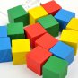 Montessori Math Toys Colorful Wooden Geometric Solids 3D Shapes Cube Math