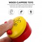 6 Pcs Wooden Castanets Educational Toy Toys Musical Instrument Puzzle