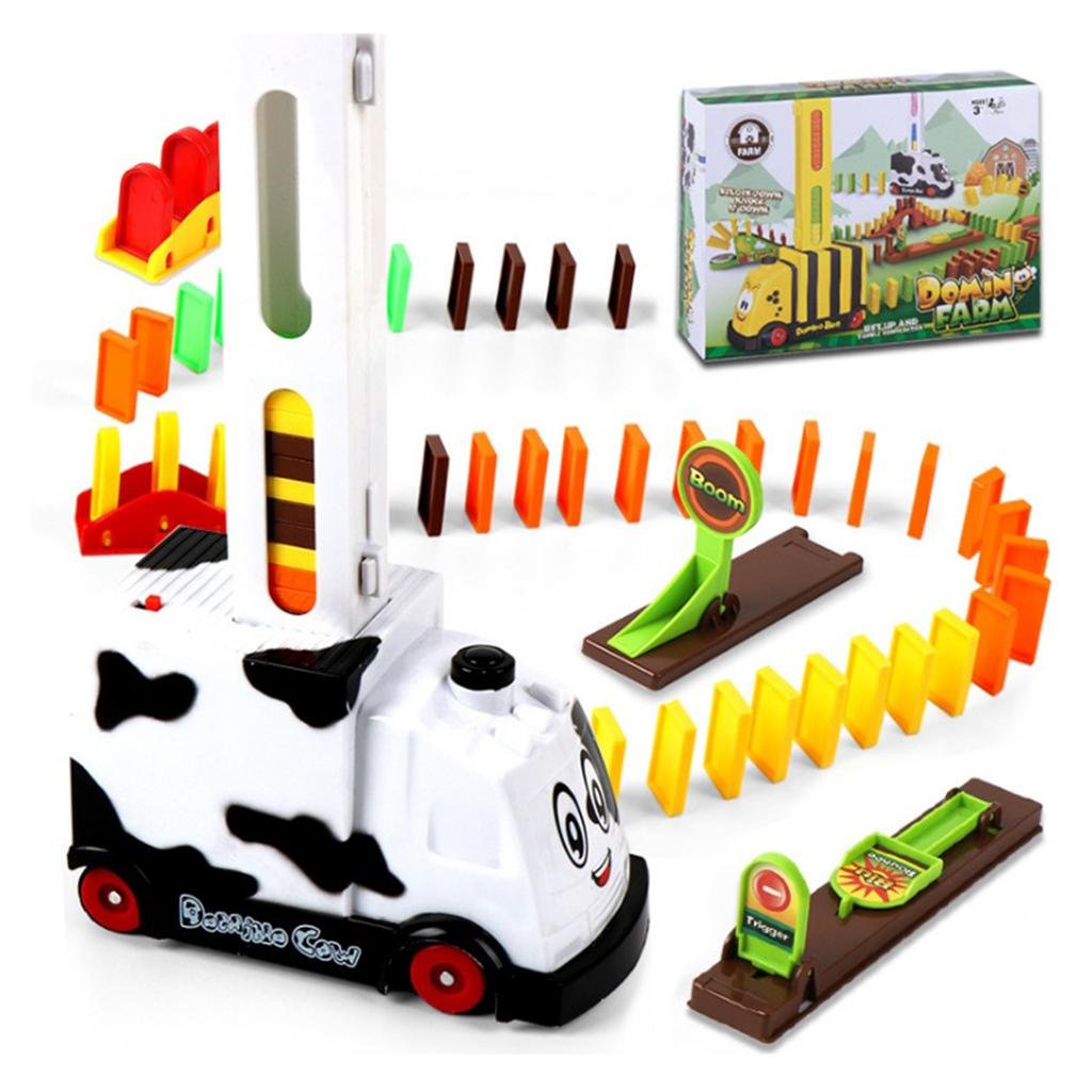 Creative Train Brick Toy Set Electric Train Building Blocks Car