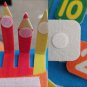 Finger Digital Felt Board Montessori Teaching Aids DIY Addition Subtraction