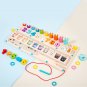 Children Montessori Sorting Toys Magnetic Suction Beads Shift Color
