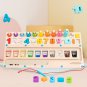 Children Montessori Sorting Toys Magnetic Suction Beads Shift Color