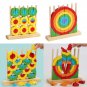 Colorful Building Blocks Toy Kids Hand-eye Coordination Logical Reasoning Toy Y55B