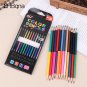 24-color Double-headed Color Pencil Barrel With Two-end Sharpened Double-color