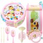 7Pcs Drum Horn Instruments Band Kids Educational Toys Indoor Outdoor