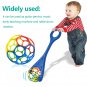 Kids Grasp Ball Children Pliable Grasping Soft Rubber Baby Toy Hand Shake Bright