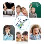 Children Musical Instrument Toy Electric Guitar Sound Light Kids Music Toy Cartoon