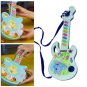 Children Musical Instrument Toy Electric Guitar Sound Light Kids Music Toy Cartoon