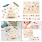 Life Cycle Puzzle, Cycle Tray, Cartoons Puzzles Jigsaw for Preschool Infant As Science Toys